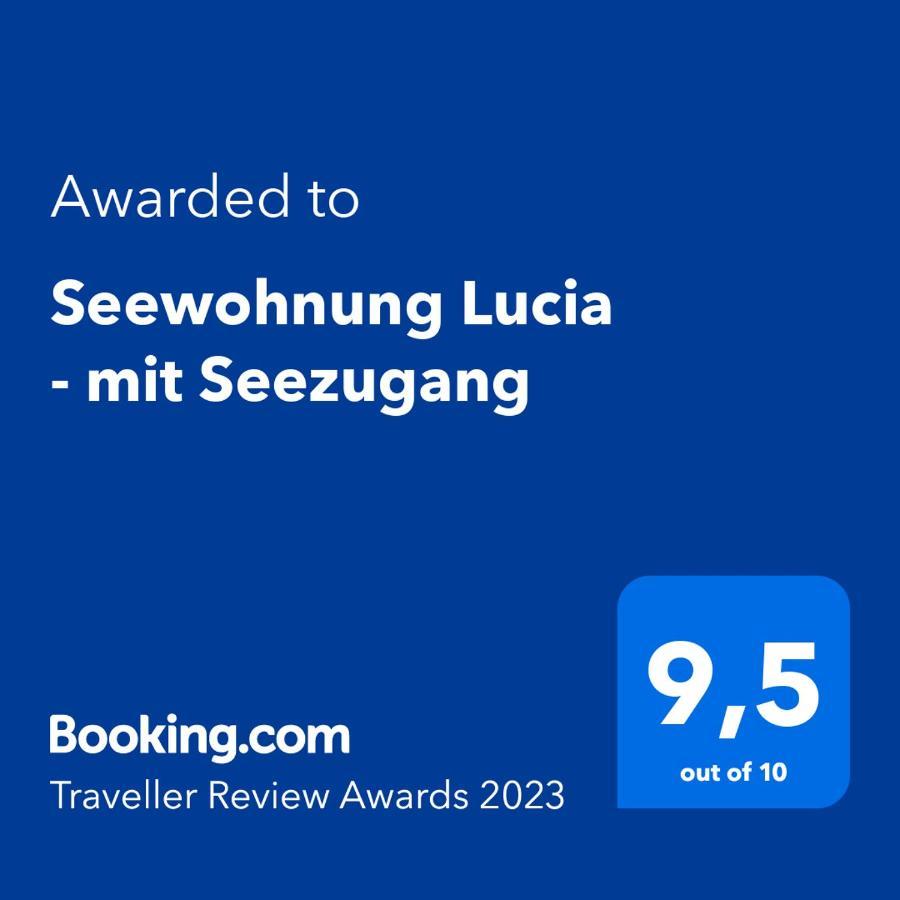 Seewohnung Lucia - Mit Seezugang Annenheim Exteriér fotografie
